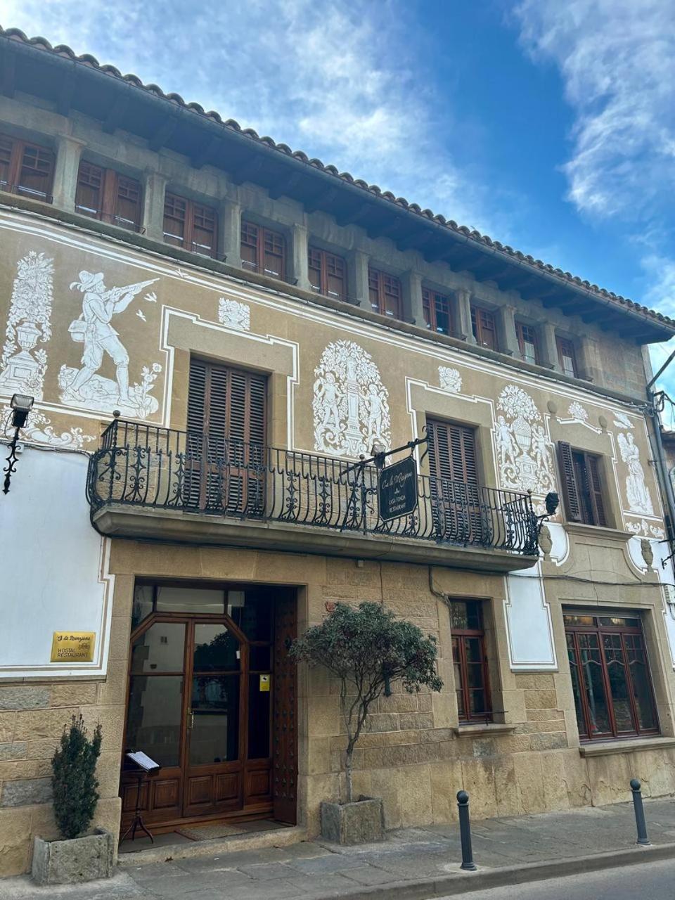 Hostal Fonda Ca La Manyana Sant Juliá de Vilatorta Exterior foto